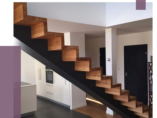 Изготовление деревянных лестниц в Алексине от 93398 руб. | ПРОЛЁТ-Лкс