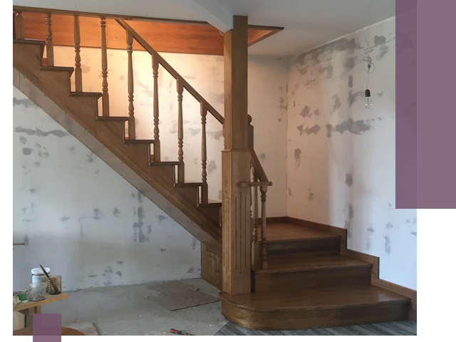 Ремонт деревянных лестниц в Алексине: быстро и качественно