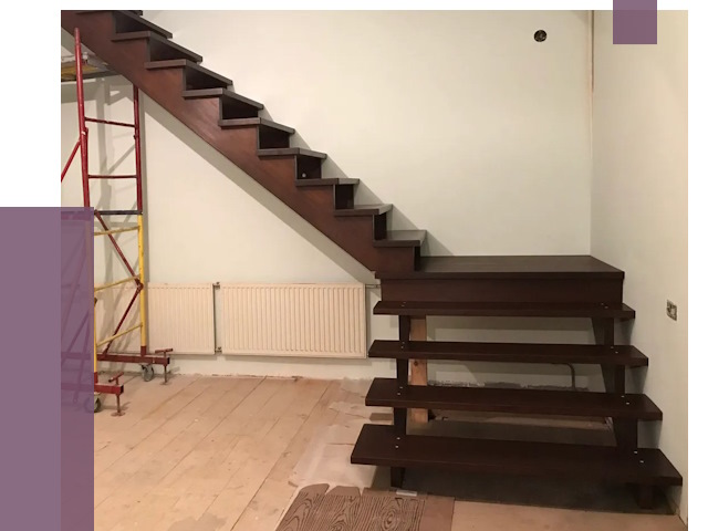 Демонтаж деревянных лестниц в Алексине от 2132 руб.