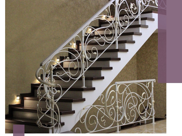 Кованые лестницы под ключ в Алексине — изготовление и монтаж
