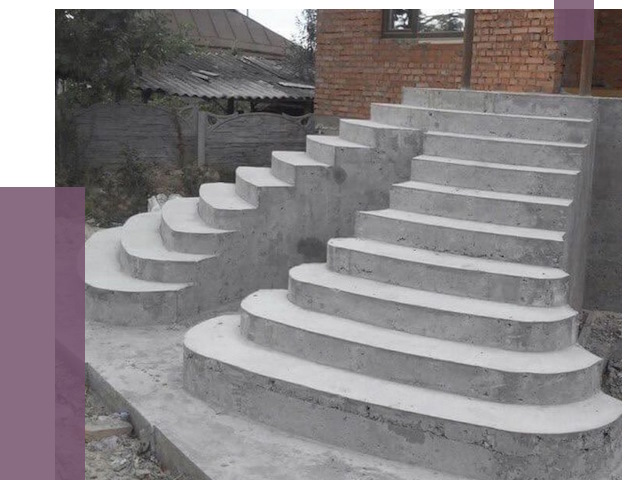 Монтаж бетонных лестниц в Алексине от 4615 руб. 