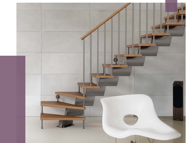 Монтаж модульных лестниц в Алексине от 6813 руб. 