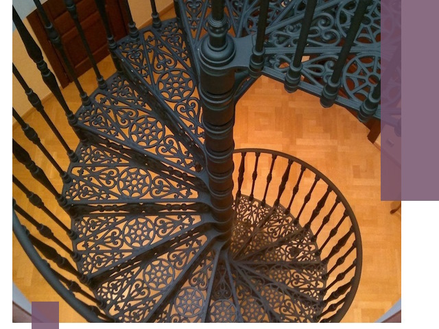 Винтовые лестницы под ключ в Алексине: производство и монтаж