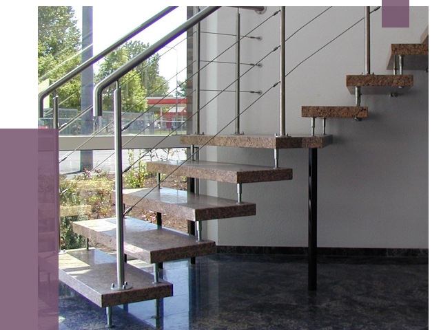 Лестницы на больцах в Алексине от 8571 руб. под ключ | ПРОЛЁТ-Лкс