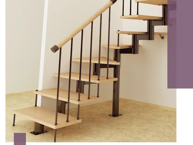 Монтаж лестниц на больцах в Алексине — быстро и надежно