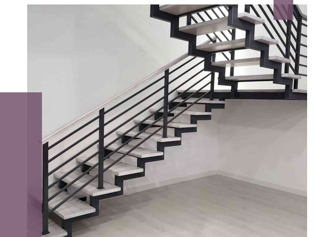 Лестницы на металлокаркасе под ключ в Алексине от 13735 руб. | ПРОЛЁТ-Лкс