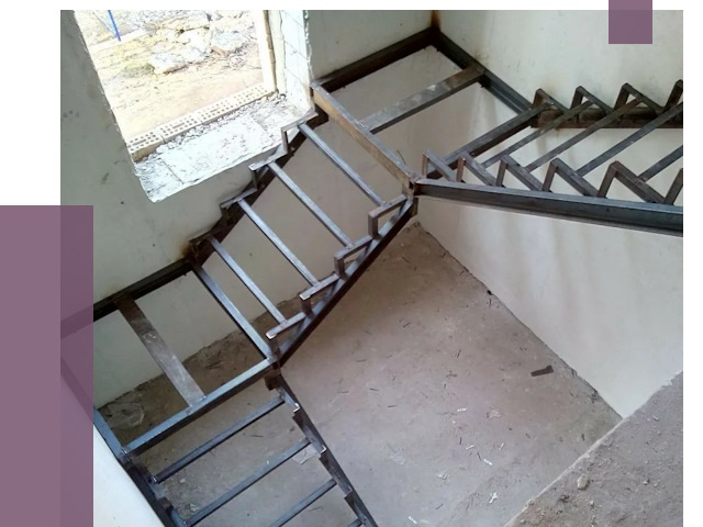 Монтаж лестниц на металлокаркасе в Алексине от 13735 руб. — ПРОЛЁТ-Лкс