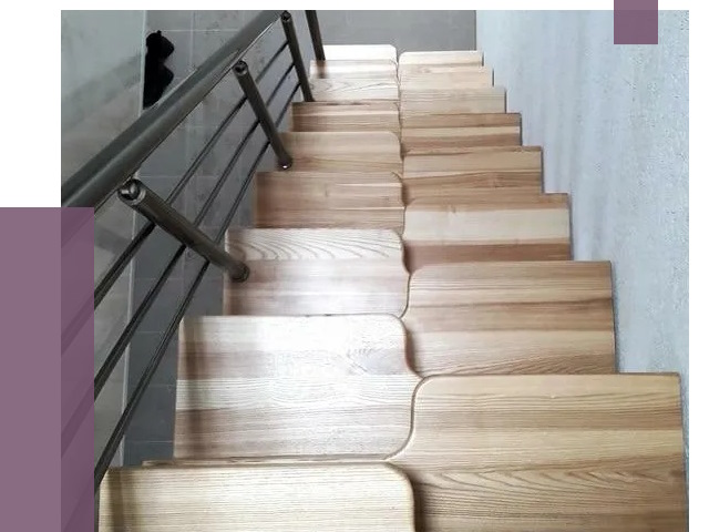 Лестницы гусиный шаг в Алексине от 14010 руб. под ключ | ПРОЛЁТ-Лкс