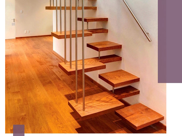 Лестницы «гусиный шаг» на заказ в Алексине для узких пространств