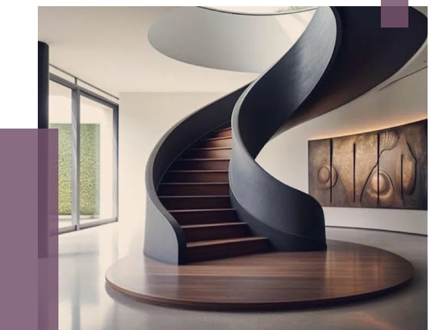 Элитные лестницы под заказ в Алексине от 203278 руб. — ПРОЛЁТ-Лкс