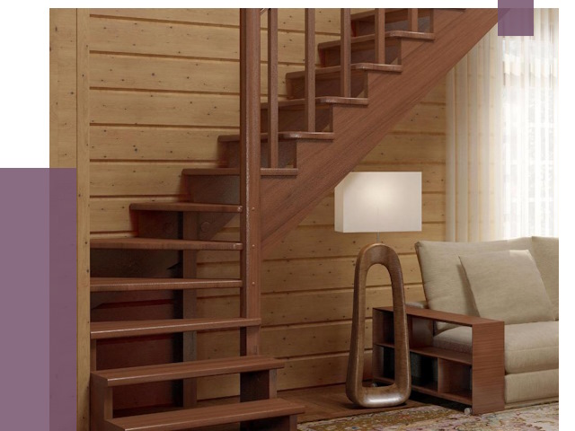 Лестницы эконом класса в Алексине от 19614 руб. бюджетные решения