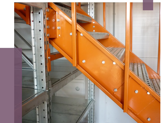 Лестницы для склада в Алексине от 82410 руб. — решения | ПРОЛЁТ-Лкс
