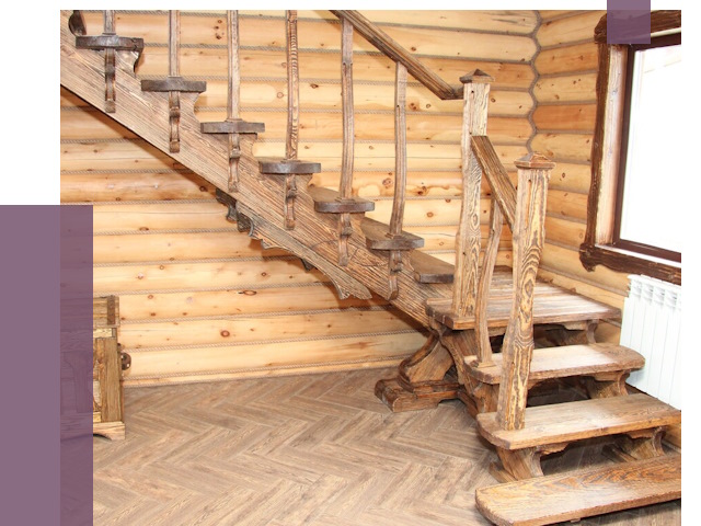 Лестницы в баню в Алексине от 20548 руб. — изготовление | ПРОЛЁТ-Лкс