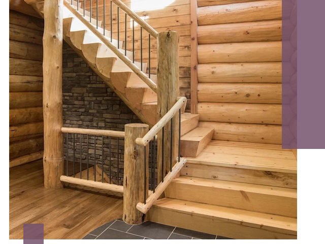 Лестницы в баню под заказ и профессиональный монтаж в Алексине