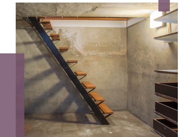 Лестницы в подвал в Алексине от 14120 руб. — монтаж | ПРОЛЁТ-Лкс