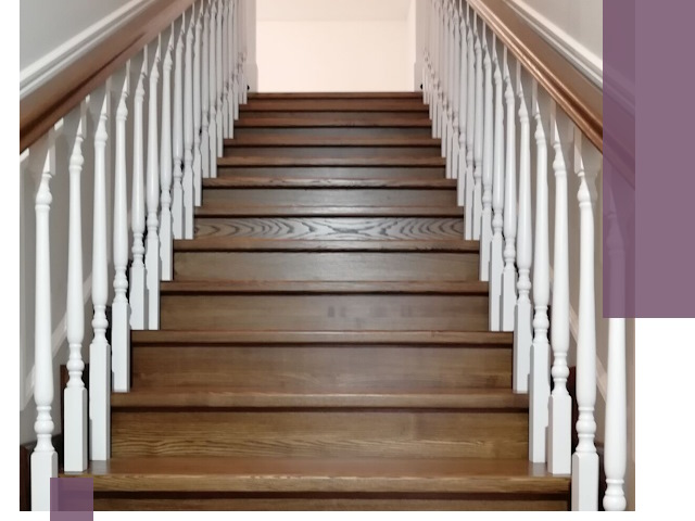 Лестницы из ясеня на заказ в Алексине — изготовление и монтаж