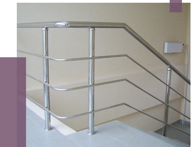 Алюминиевые перила в Алексине от 6813 руб. под ключ | ПРОЛЁТ-Лкс