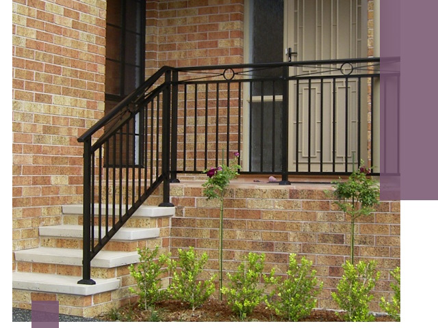 Уличные перила из металла под ключ в Алексине