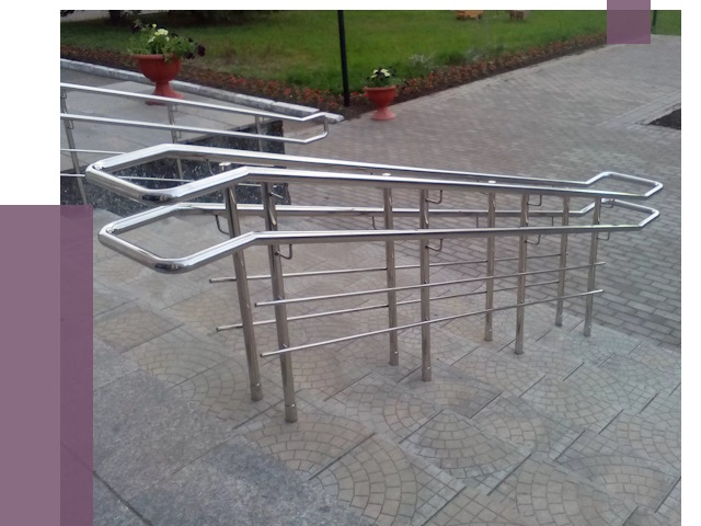 Перила для инвалидов в Алексине от 8153 руб. под ключ | ПРОЛЁТ-Лкс