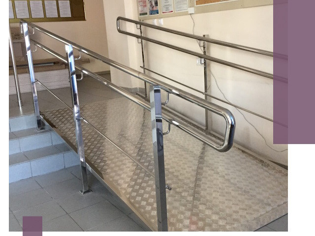 Перила для инвалидов в Алексине — надежные поручни и ограждения