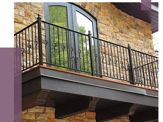 Балконные ограждения в Алексине от 8626 руб. — купить | ПРОЛЁТ-Лкс