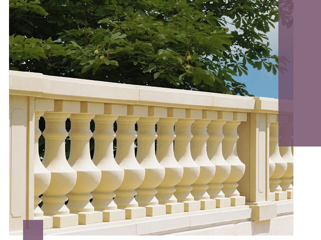 Установка балюстрады в Алексине: изготовление и монтаж под ключ