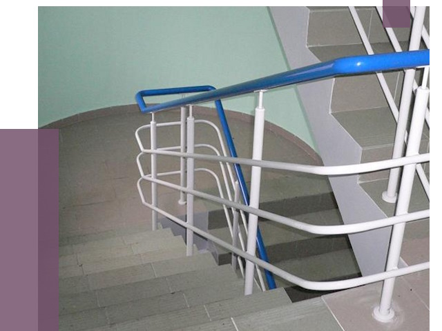 Перила в подъезде в Алексине — установка и замена от 7966 руб. | ПРОЛЁТ-Лкс