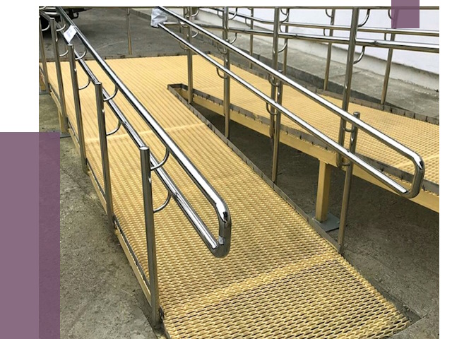 Пандусы для инвалидов в Алексине под ключ от 19229 руб. — ПРОЛЁТ-Лкс