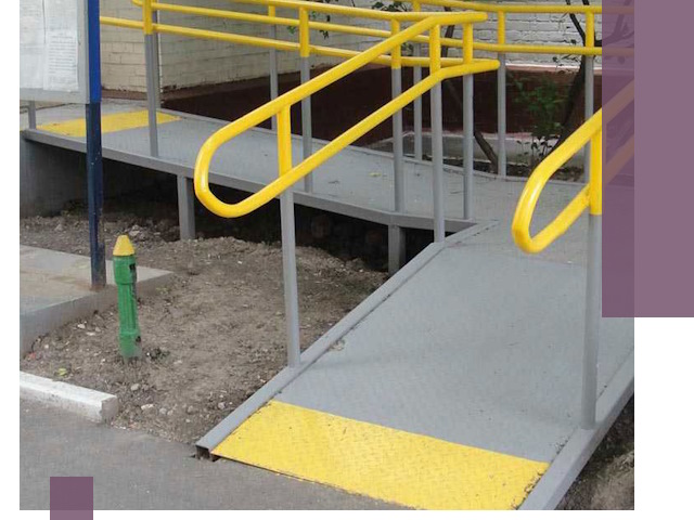 Монтаж пандусов для инвалидов в Алексине — быстро и качественно