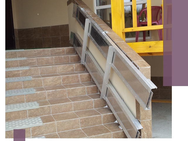 Откидные пандусы под ключ в Алексине — монтаж и демонтаж