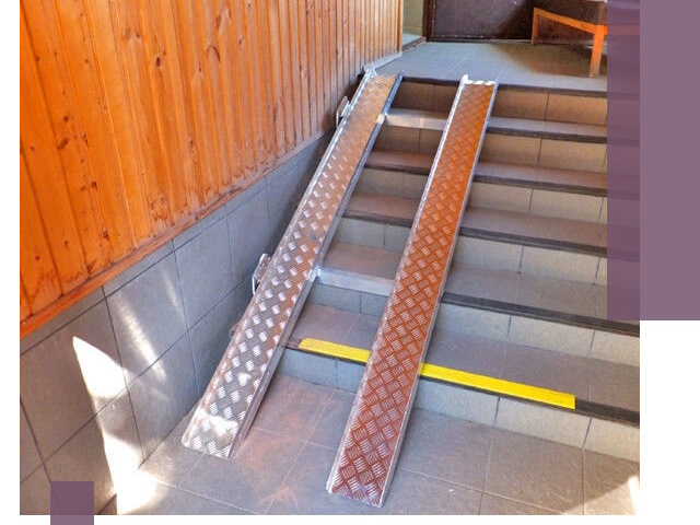 Складные пандусы под заказ и монтаж в Алексине