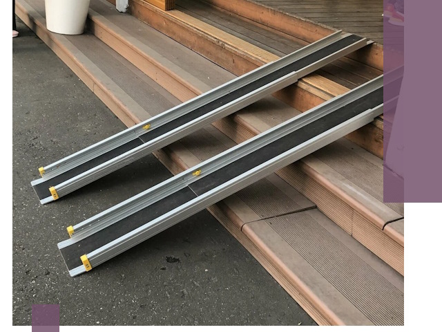 Телескопические пандусы под ключ в Алексине — изготовление и монтаж