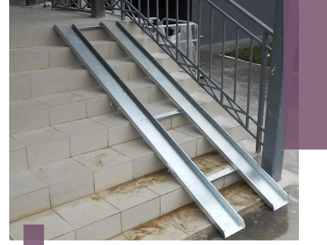 Пандусы для детских колясок в Алексине: изготовление и монтаж