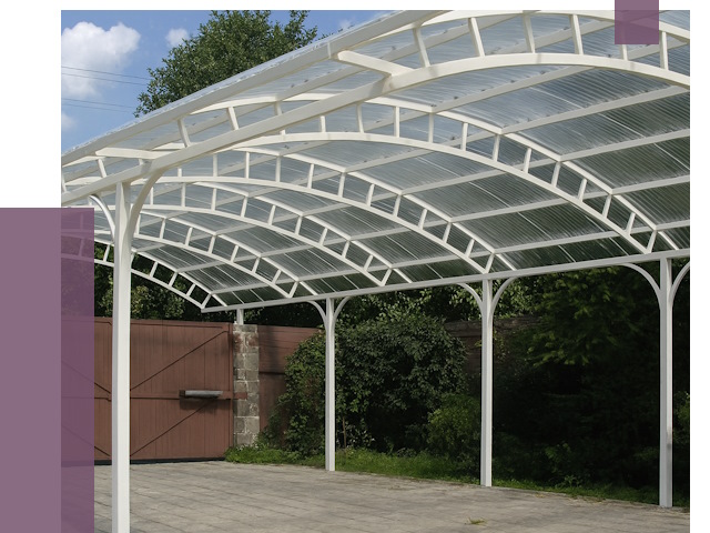 Изготовление навесов в Алексине от 15933 руб. за м² — ПРОЛЁТ-Лкс