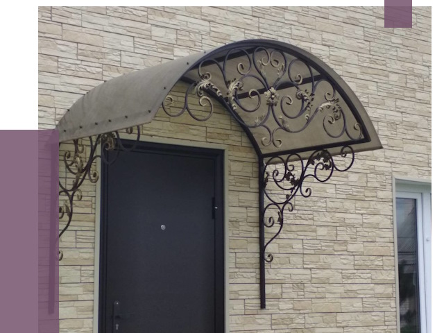 Ремонт козырьков в Алексине от 7966 руб.  | ПРОЛЁТ-Лкс