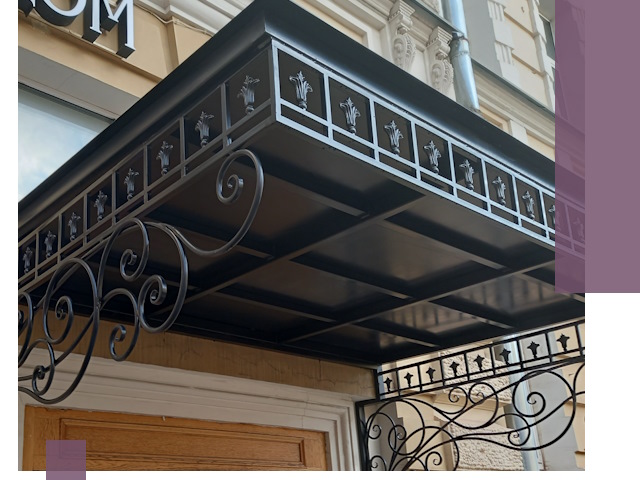 Ремонт козырьков и навесов в Алексине — быстро и качественно