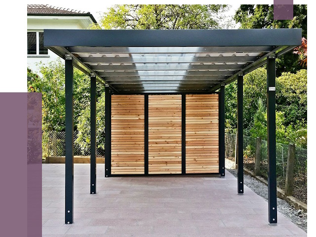 Отдельно стоящие навесы во дворе в Алексине от 86256 руб. | ПРОЛЁТ-Лкс