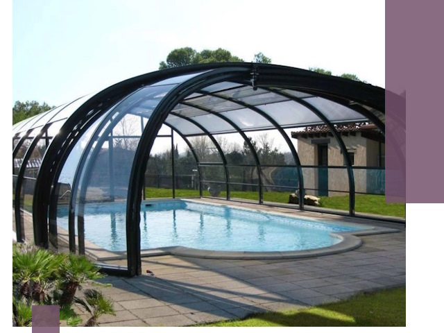 Навесы для бассейна в Алексине: изготовление и монтаж под ключ