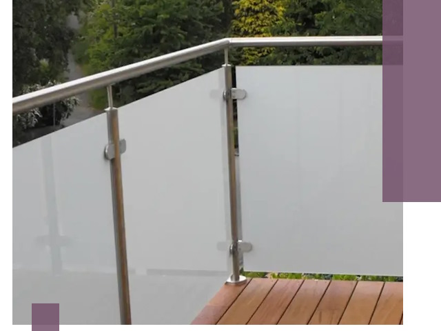 Алюминиевые парапеты для балконов и террас в Алексине