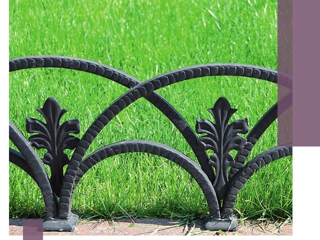 Декоративные металлические бордюры под ключ в Алексине