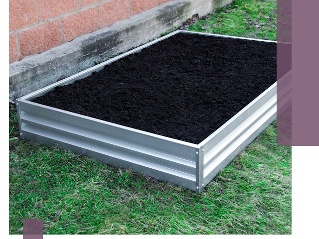 Металлические бордюры для грядок в Алексине: прочность и аккуратность