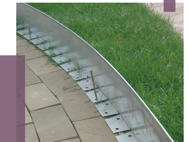 Металлические бордюры для тротуаров в Алексине от 9340 руб.