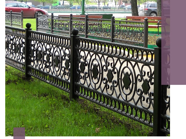 Секционные газонные ограждения под ключ в Алексине