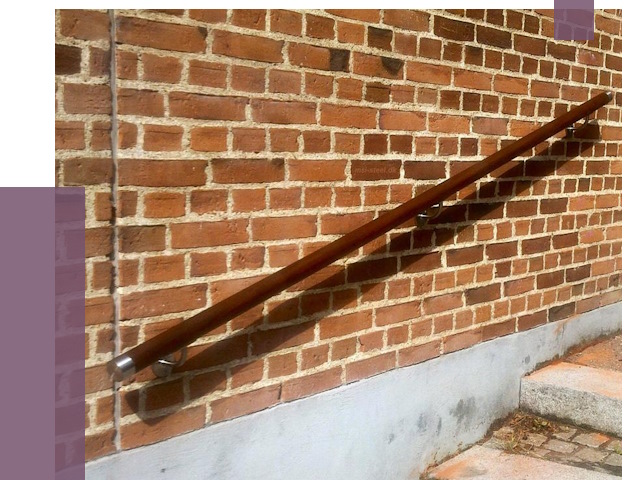 Изготовление пристенных поручней в Алексине от 4780 руб. — ПРОЛЁТ-Лкс