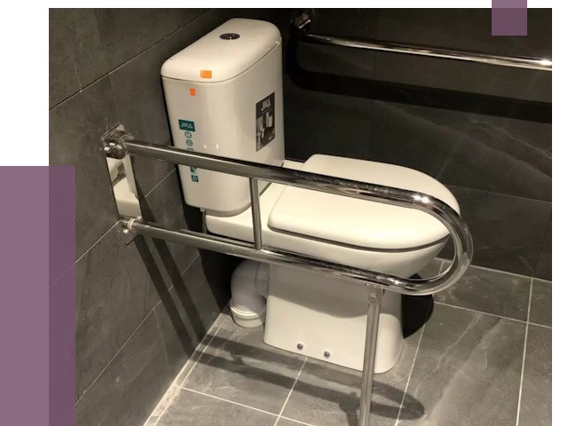 Поручни для санузлов в Алексине от 4615 руб. | ПРОЛЁТ-Лкс