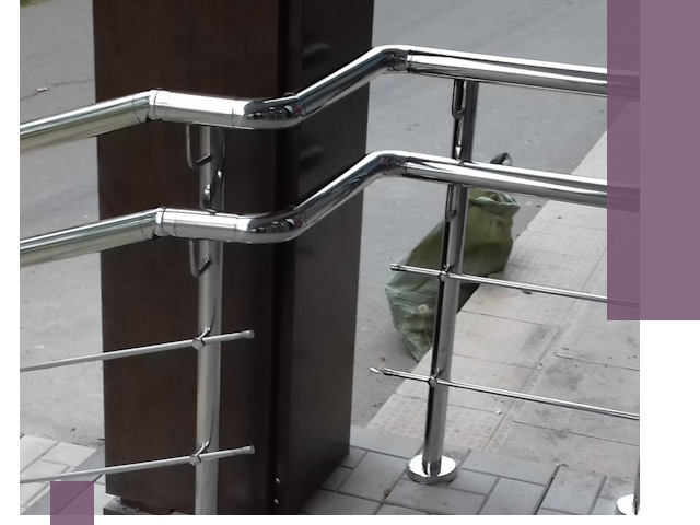 Монтаж поручней из нержавеющей стали в Алексине качественно и быстро